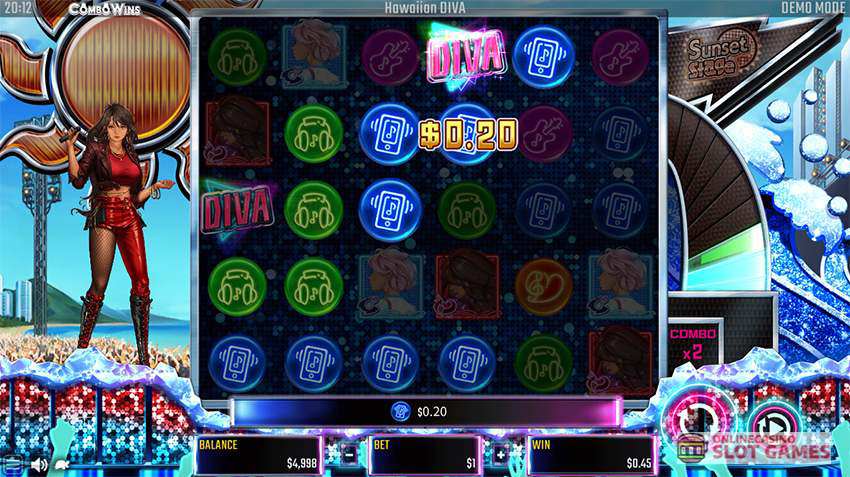 ハワイアンDIVA スロット