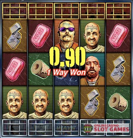 サンクエンティンスロットのベースゲーム