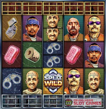 サンクエンティンスロットのスプリットワイルド