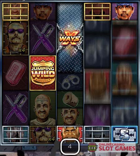 サンクエンティンスロット フリースピンモードのエンハンサーセル