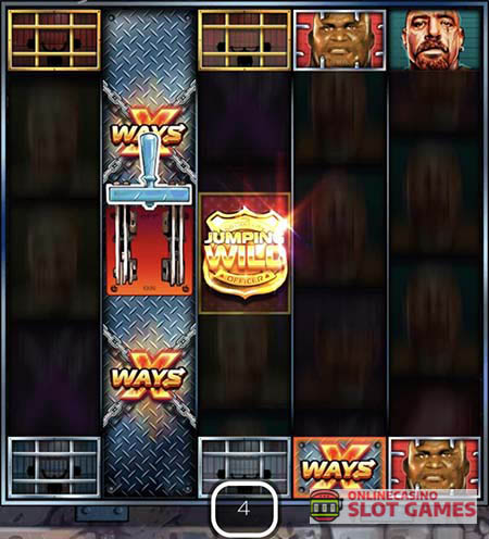 サンクエンティンスロット フリースピンモードのXways