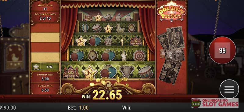 ボーナスゲームの仕様