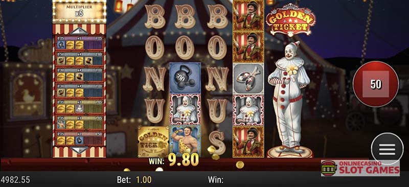 ゴールデンチケット スロットの遊び方