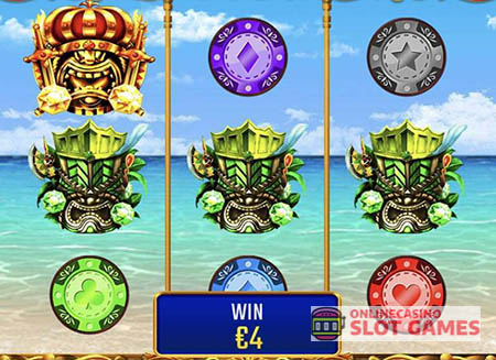 ハワイアンドリーム ジャックポットの配当発生